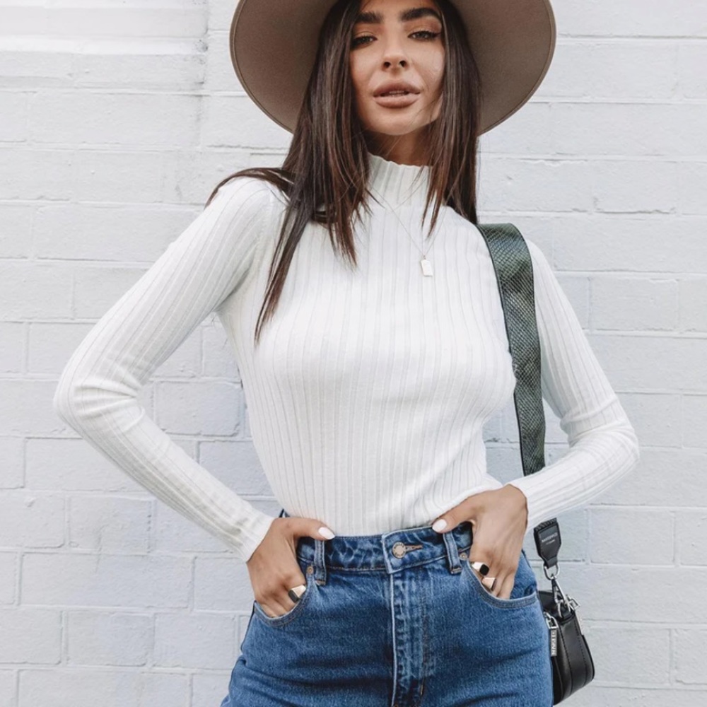 Princess Polly mock neck sweater